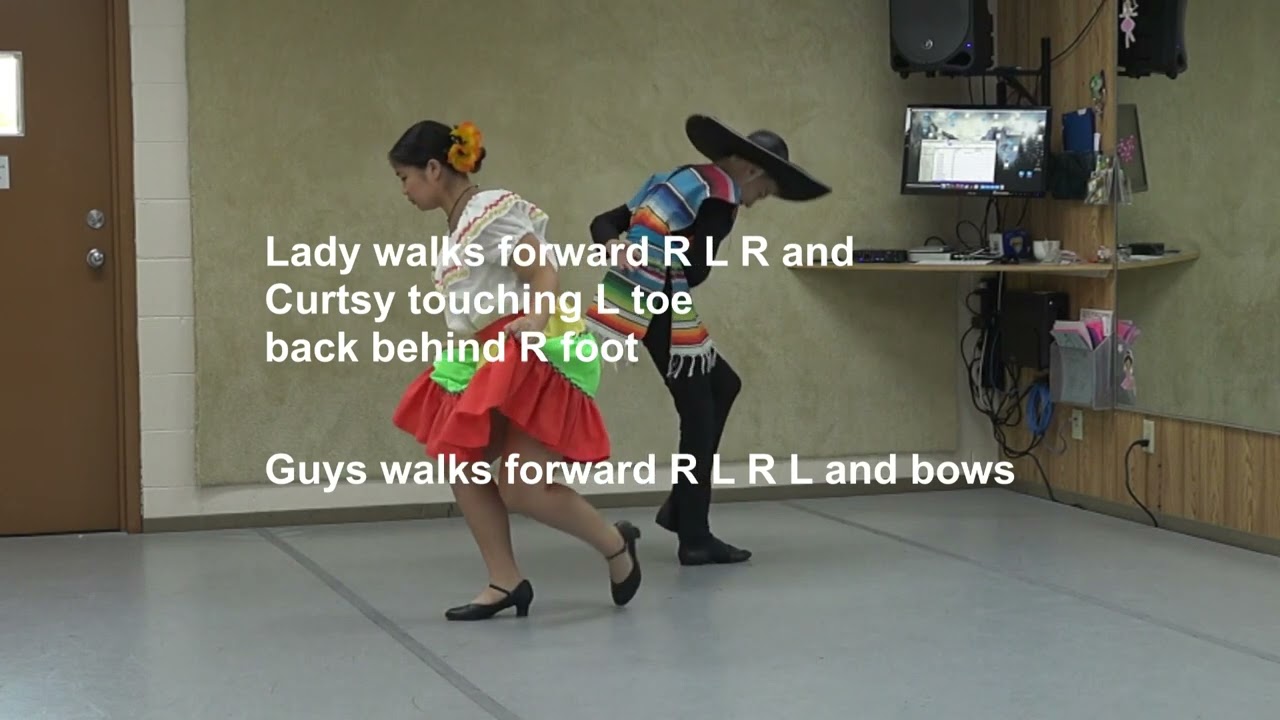 Hillbilly Rick's Mexican Hat Dance For All Ages Walk Through In Slow Motion, Easy to Learn Dance