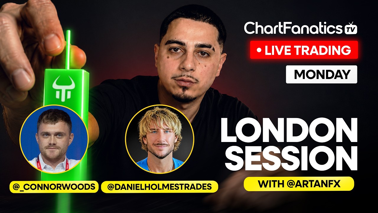 🔴 Live: Trading London Session with Artan