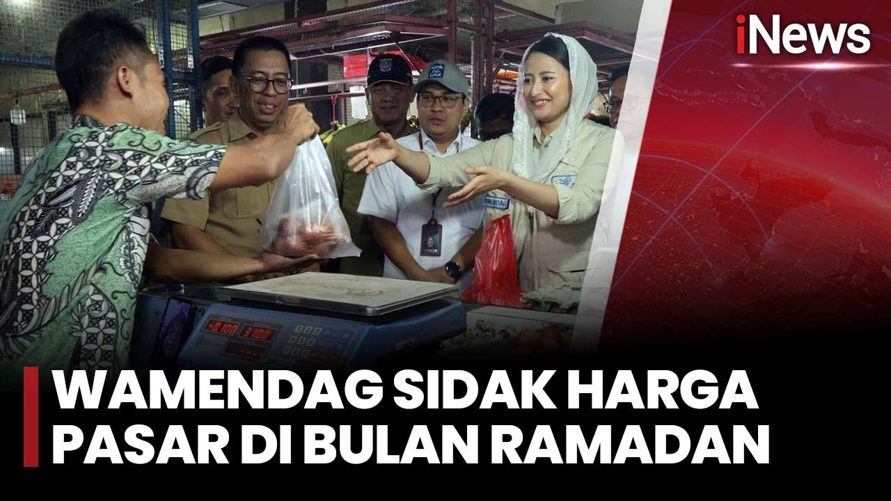 Wamendag Sidak Harga Pasar, Pemerintah Perketat Pantauan Hingga Lebaran | iNews Siang 6/3