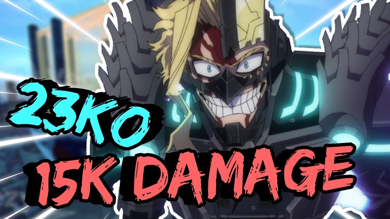 Tech All Might 23KO 15K Damage Game!