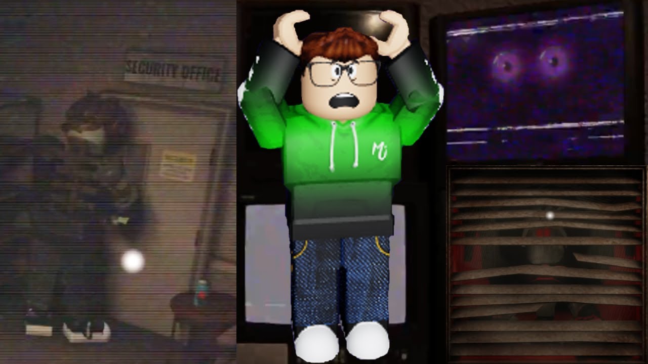 The Camera system got hacked by Shadow Marcus!!! Roblox Five Nights at Marcus 1 Remastered