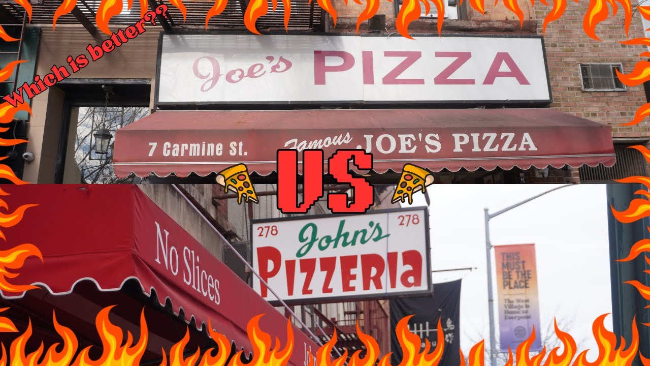 NYC Pizza Review: Joe's Pizza VS John's of Bleecker Street