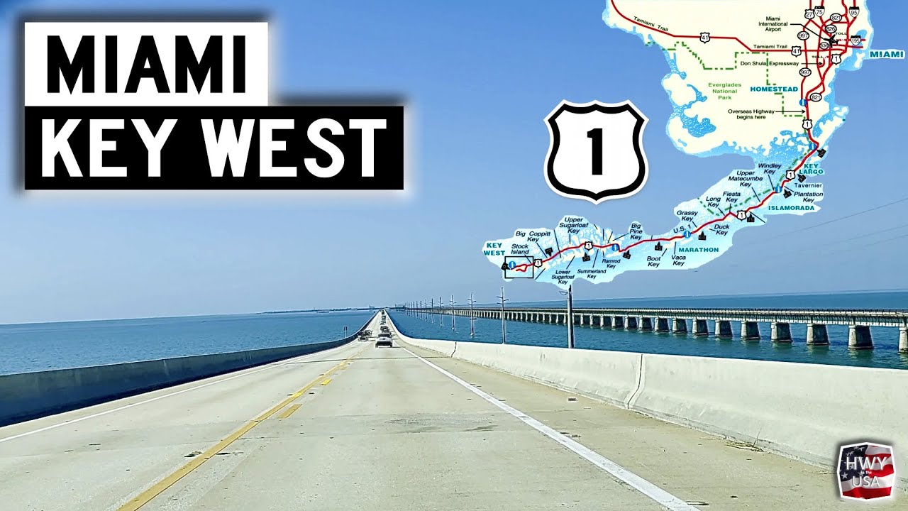 US Highway 1 | from MIAMI to KEY WEST