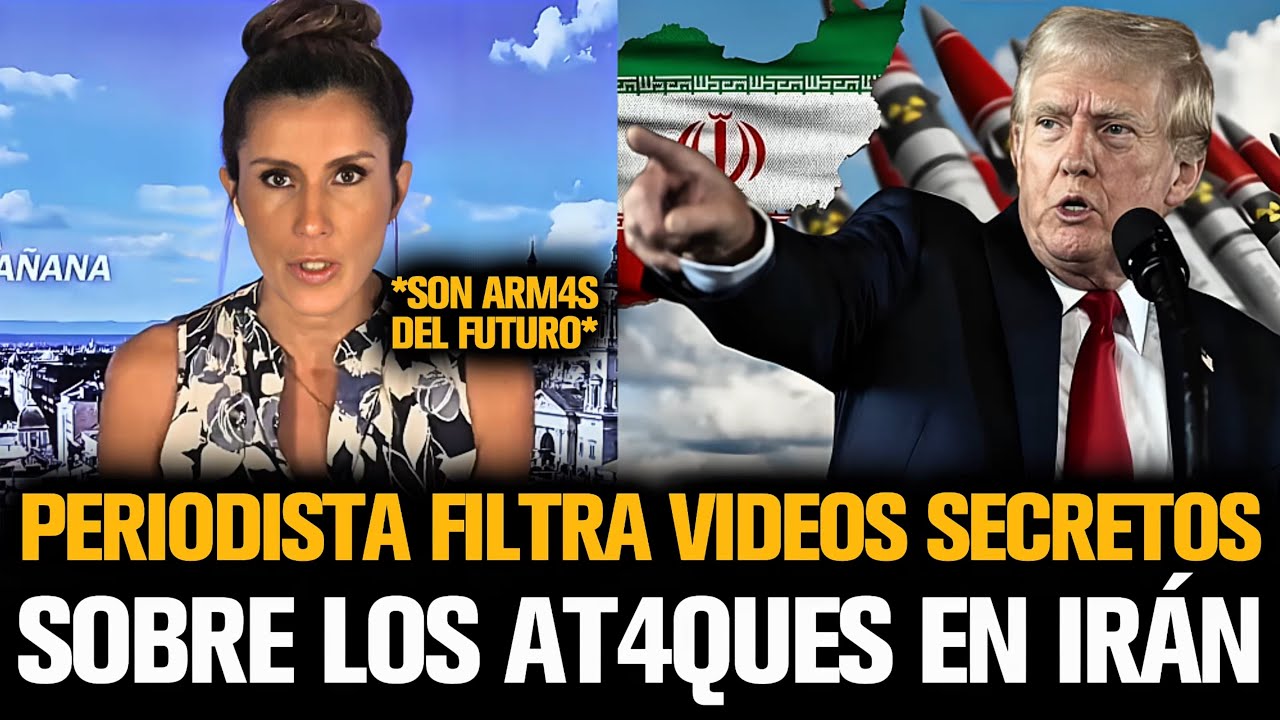 PERIODISTA FILTRA VIDEOS SECRETOS SOBRE LOS AT4QUES EN IRÁN