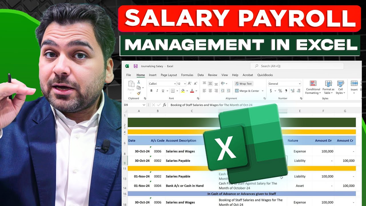 Master Salary & Payroll Management in Excel - Step-by-Step Guide!