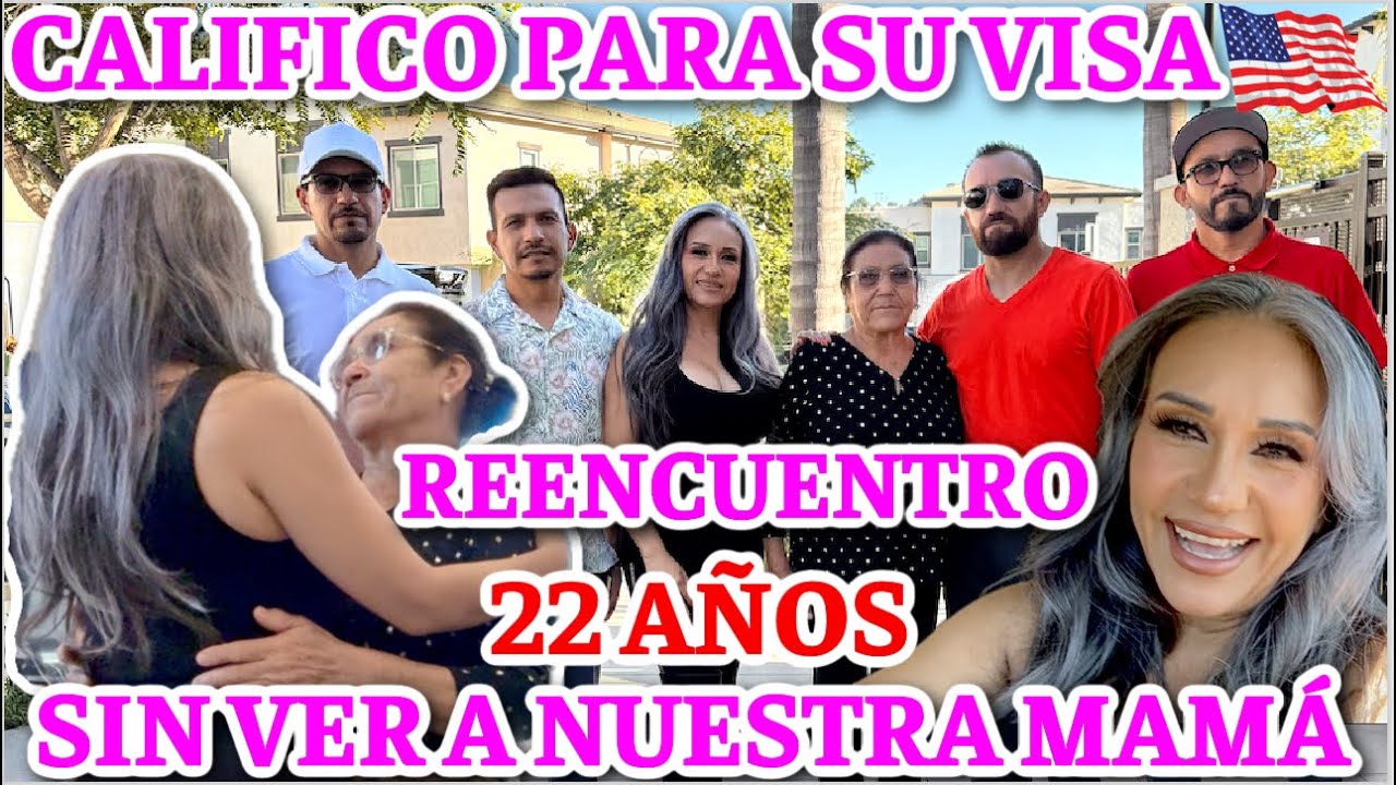 REENCUETRO CON NUESTRA MAMÁ! DESPUES DE 22 AÑOS SIN VERLA🙏 POR FIN PUEDE VIAJAR A EE.UU🇺🇸