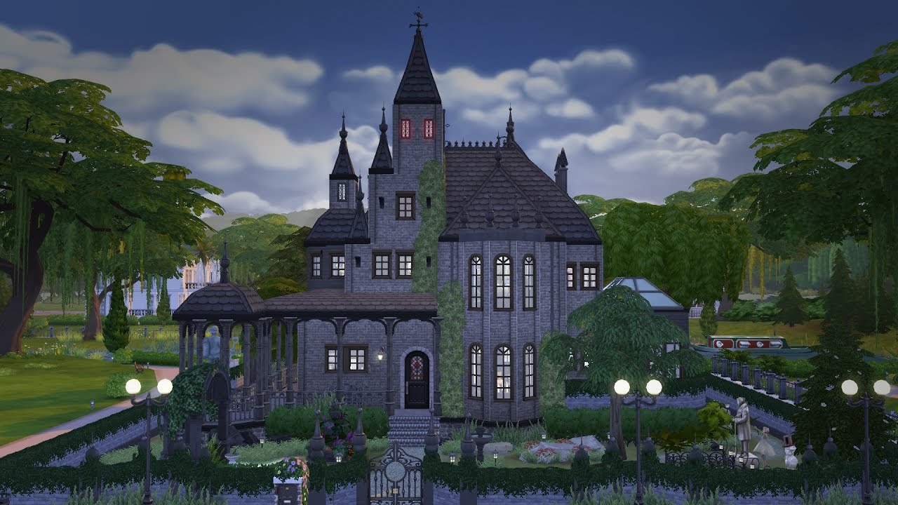 Construindo uma Mansão Mal Assombrada | The Sims 4