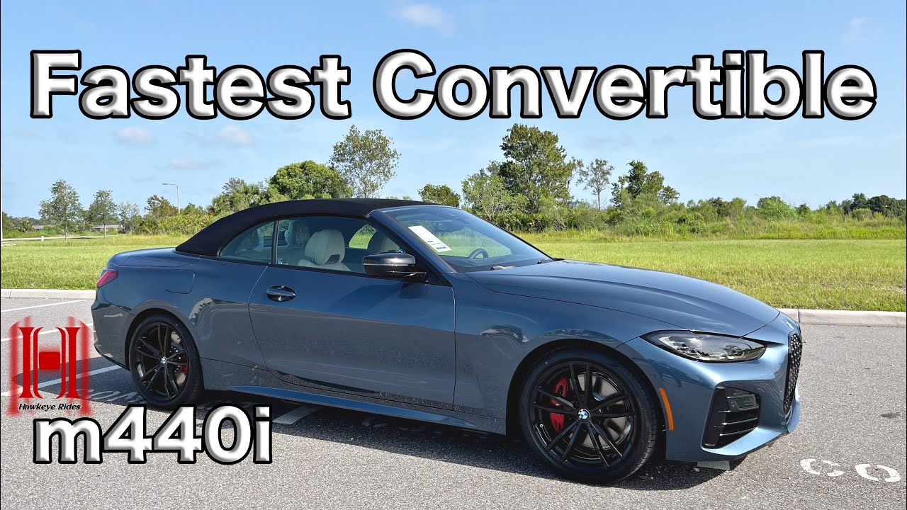 2024 BMW m440i is the Fastest Convertible :All Specs & Test Drive