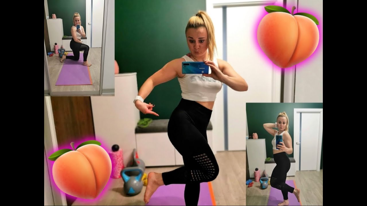 Ćwiczenia na piękne pośladki / domowy trening