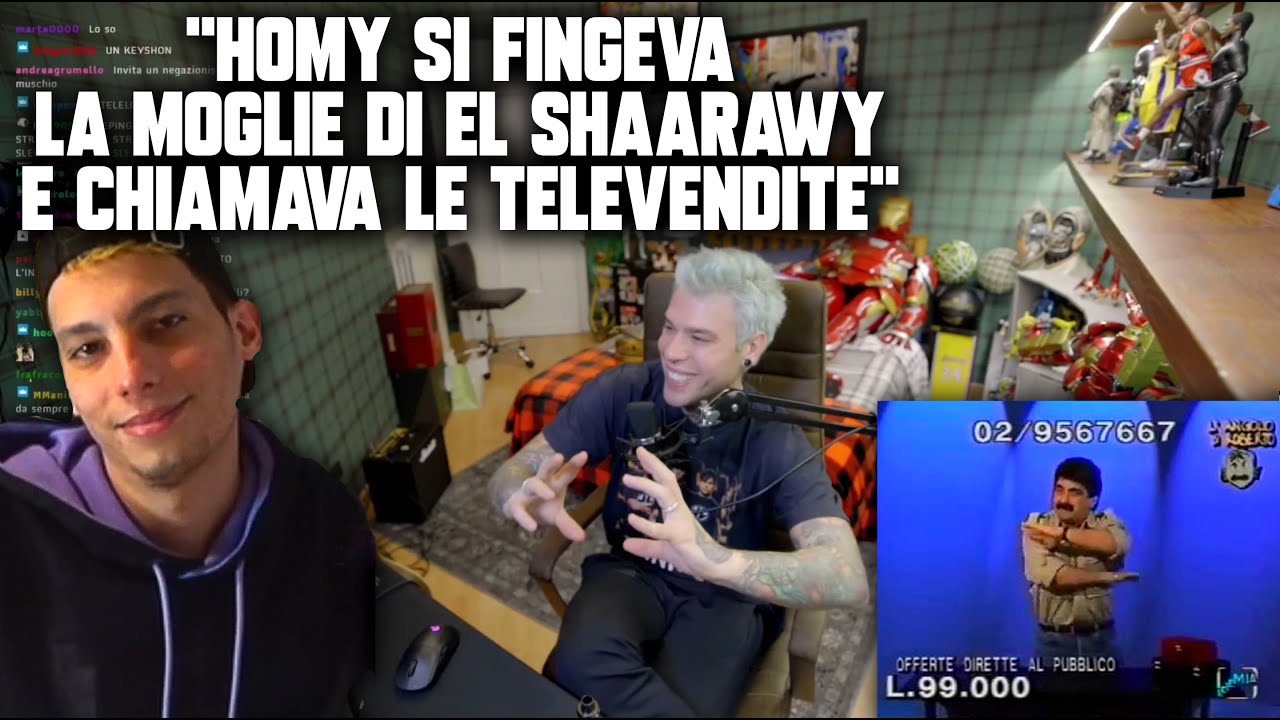 Fedez racconta un aneddoto su Homyatol 👀
