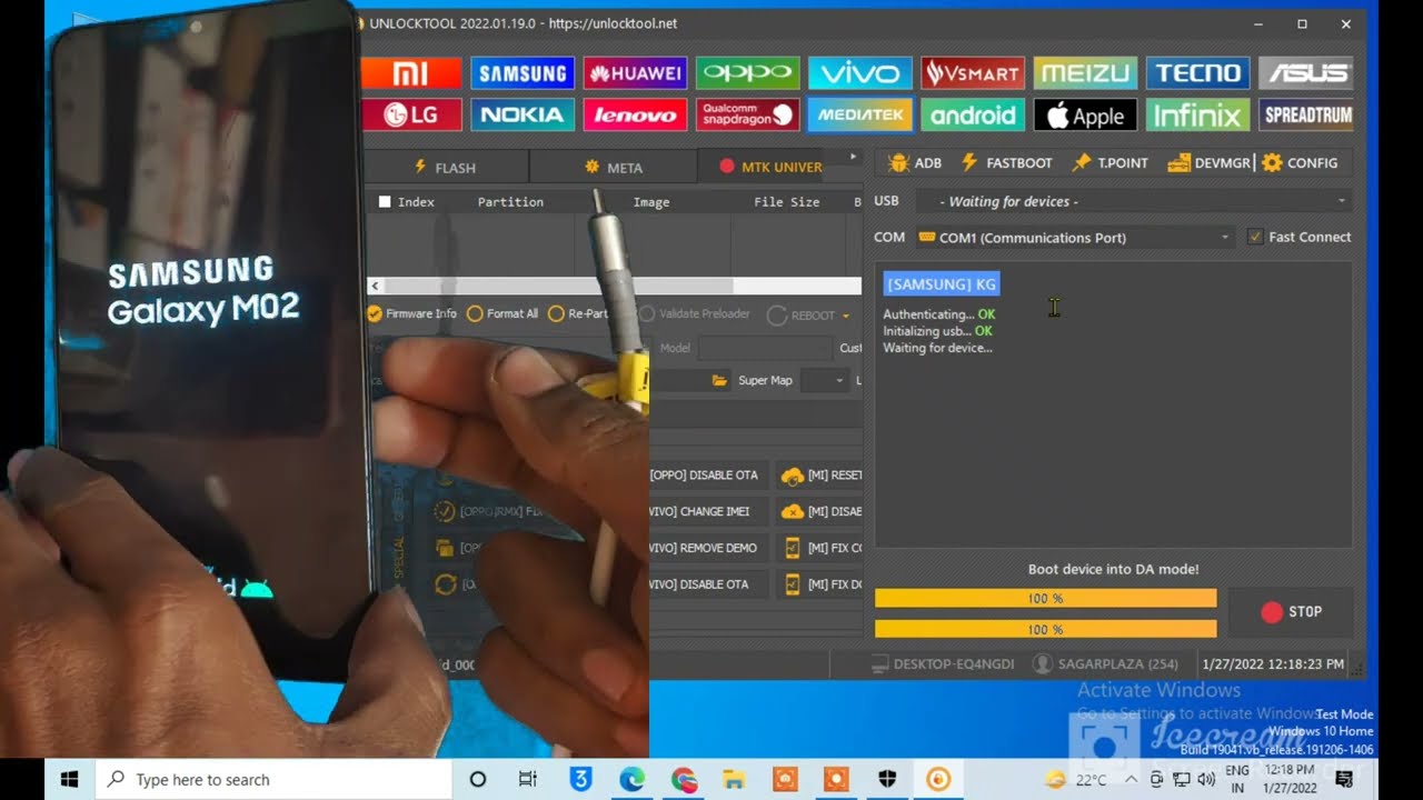 Samsung KG Lock Remove | MDM Lock Remove | KG Lock Remove By Unlock Tool