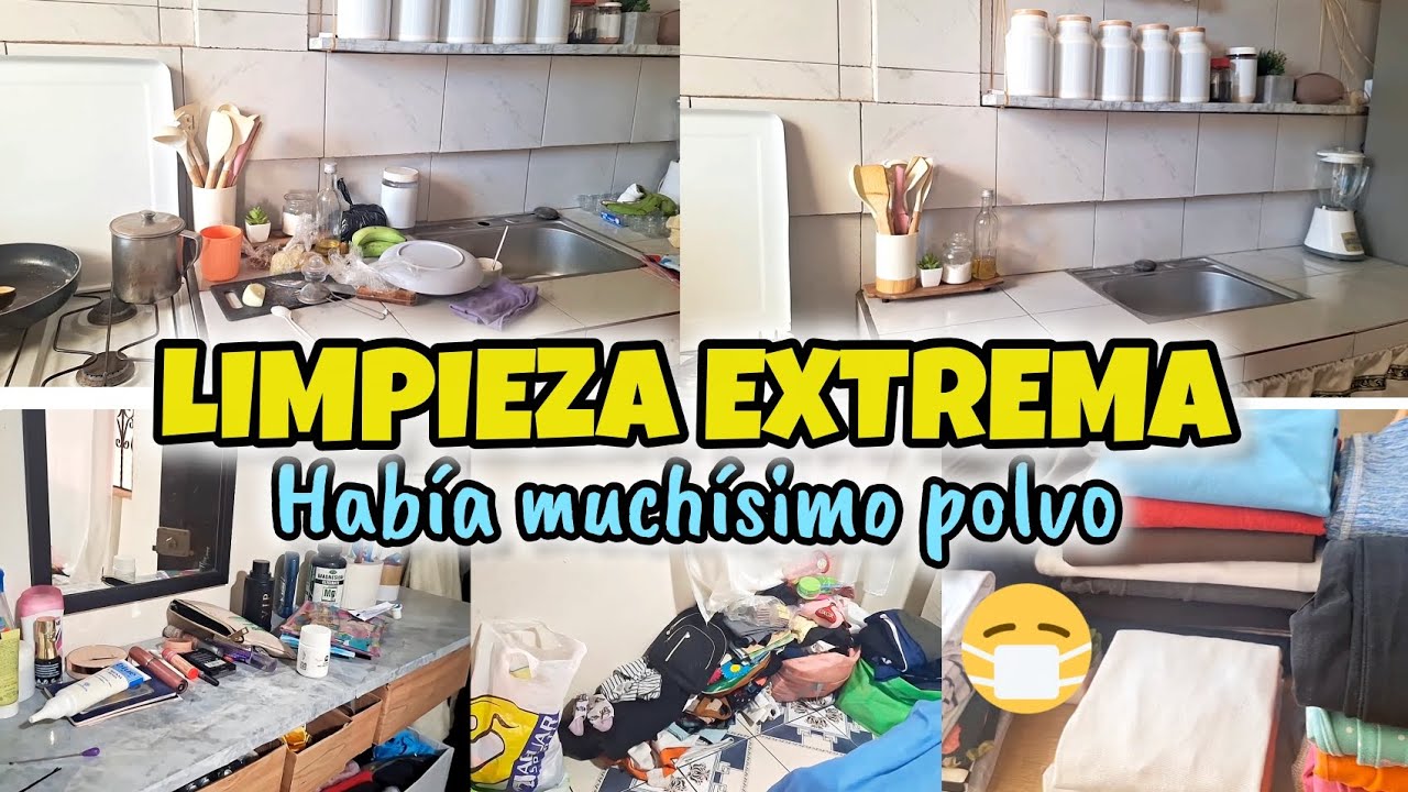 LIMPIEZA EXTREMA: ¡No vas a creer el cambio! 😱✨ (Había muchísimo polvo)