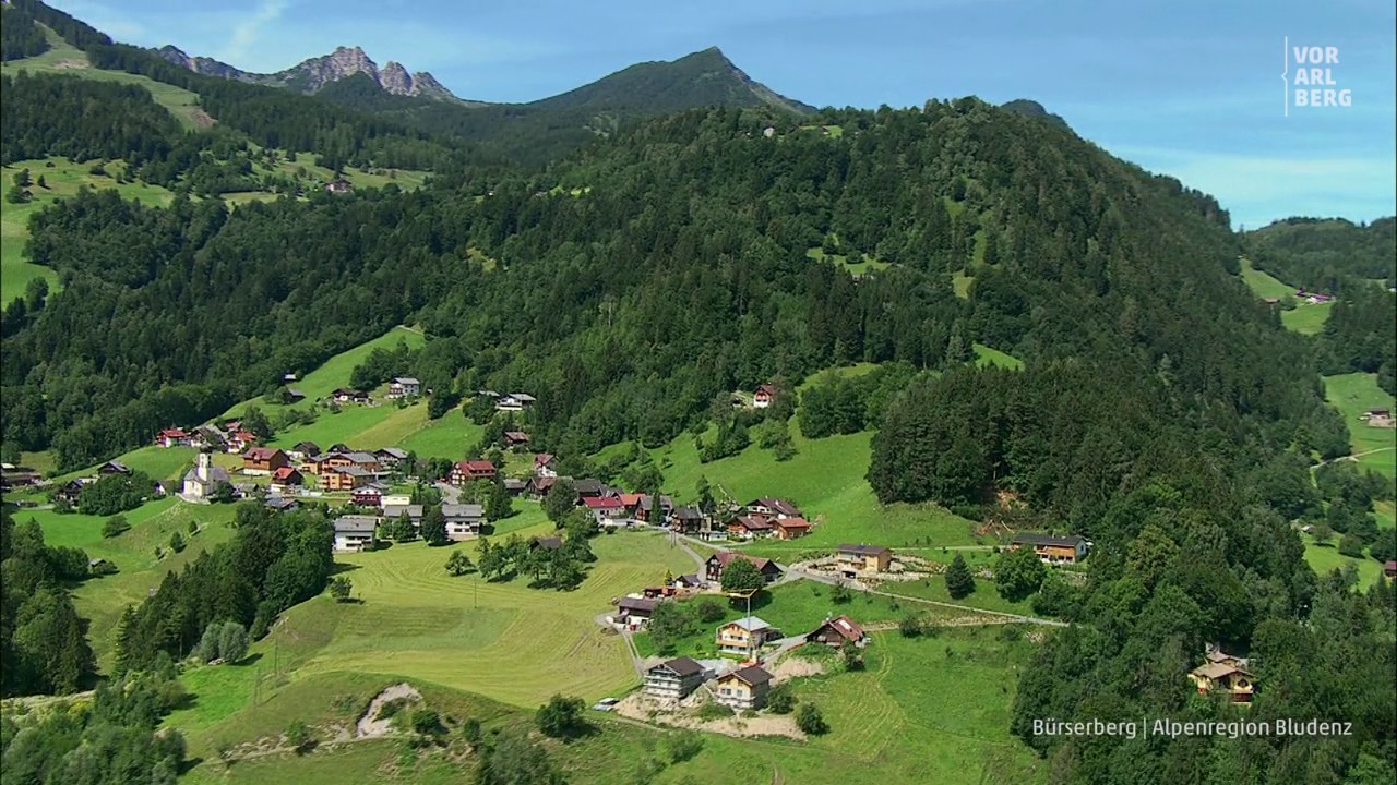 Vorarlberg von oben, Bürserberg