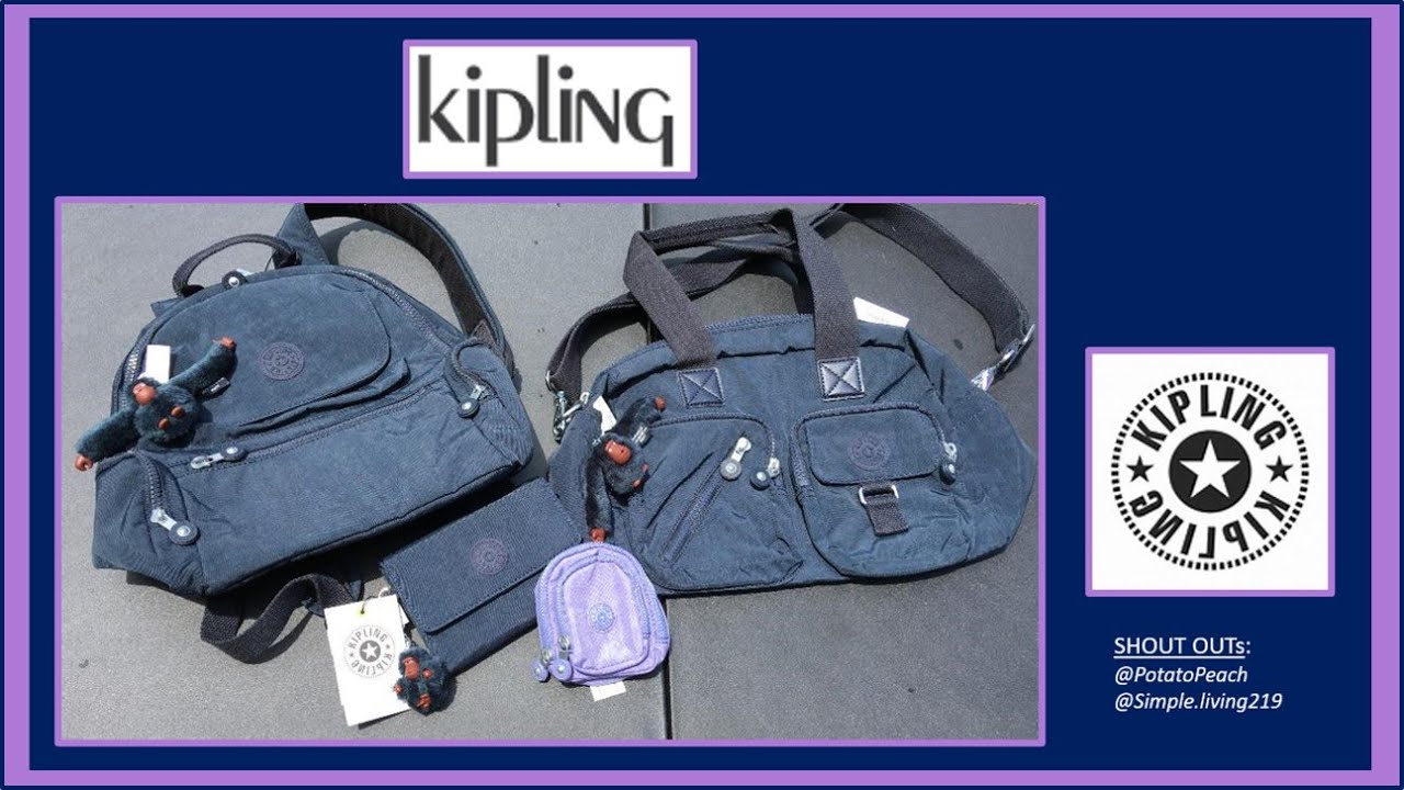 Kipling Haul (30 Jun 21) *Featuring True Blue Tonal, Matta Backpack, Pixie Wallet & Defea Satchel