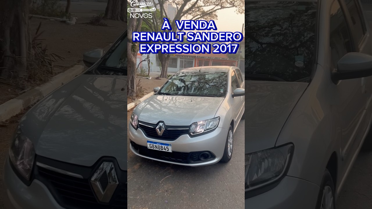 RENAULT SANDERO EXPRESSION 2017 , SEMINOVO COM QUALIDADE E PROCED&Ecirc;NCIA #renault #sandero #carros