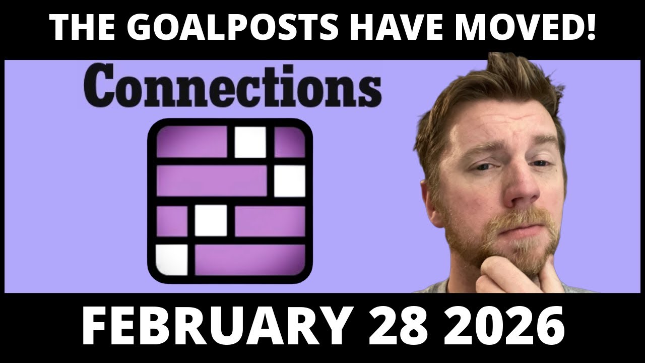 How many potential purples can they fit in the grid? | Connections #993 (Feb 28 2026)
