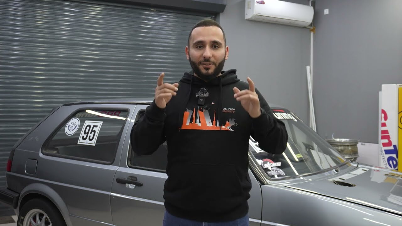 Volkswagen Golf MK2 на 750 лошадок в Узбекистане!