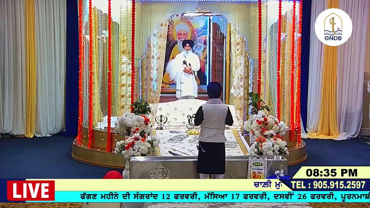 Guru Nanak Darbar Gore Road Brampton - Live