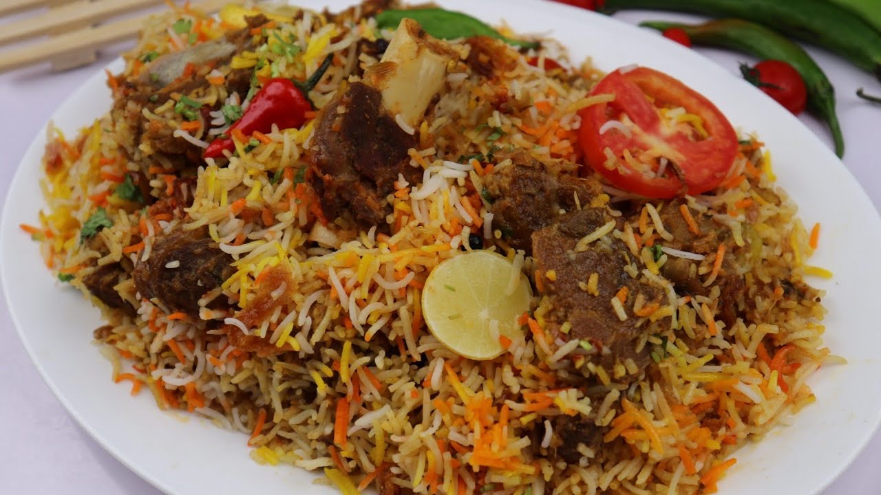 Mutton Masala Biryani(Eid Special )By Recipes Of The World