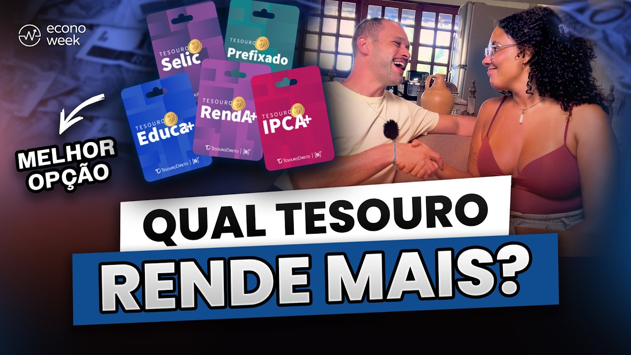 TESOURO SELIC, IPCA ou PREFIXADO? ONDE INVESTIR em 2026 e QUANTO RENDE