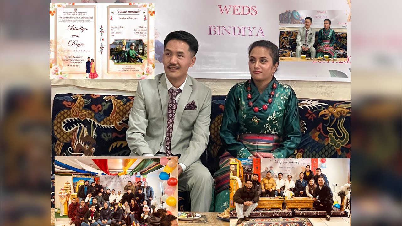 Indian Bride & Tibetan Groom 💍 A Journey of Togetherness//Be Positive tts//Tibetan YouTuber 
