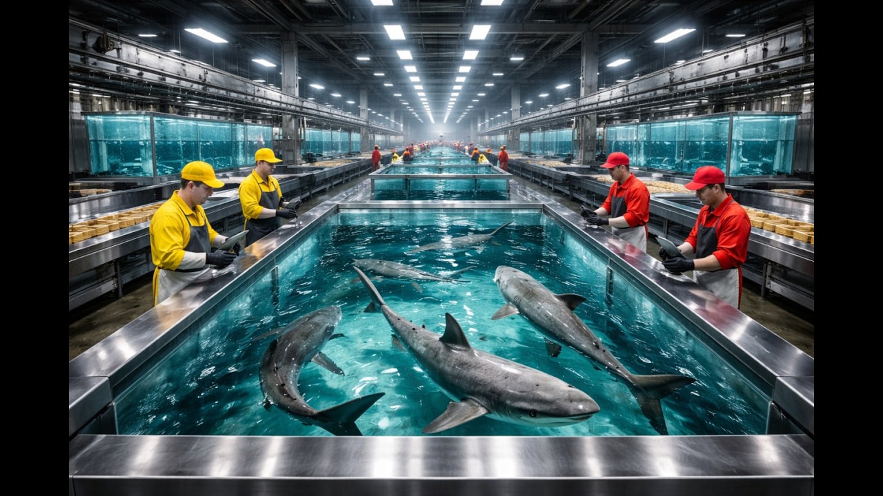This Marine Factory Turns Sharks Into Millions