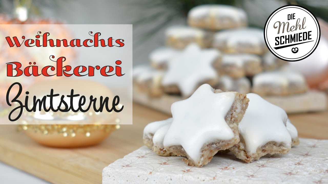 WEIHNACHTSBÄCKEREI: Zimtsterne // Rezept für klassische Zimtsterne // Backen zu Weihnachten Teil 2