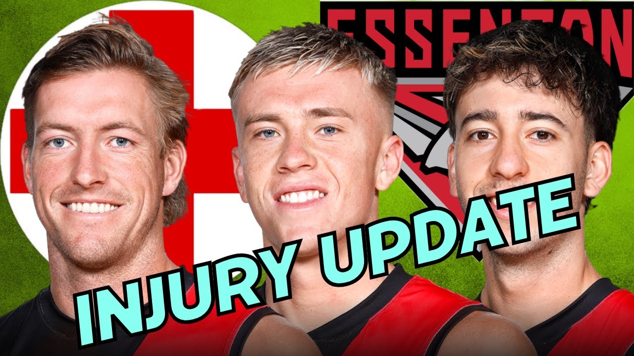 ESSENDON injury update. Caddy out. How these INJURIES will affect pre-season preparation
