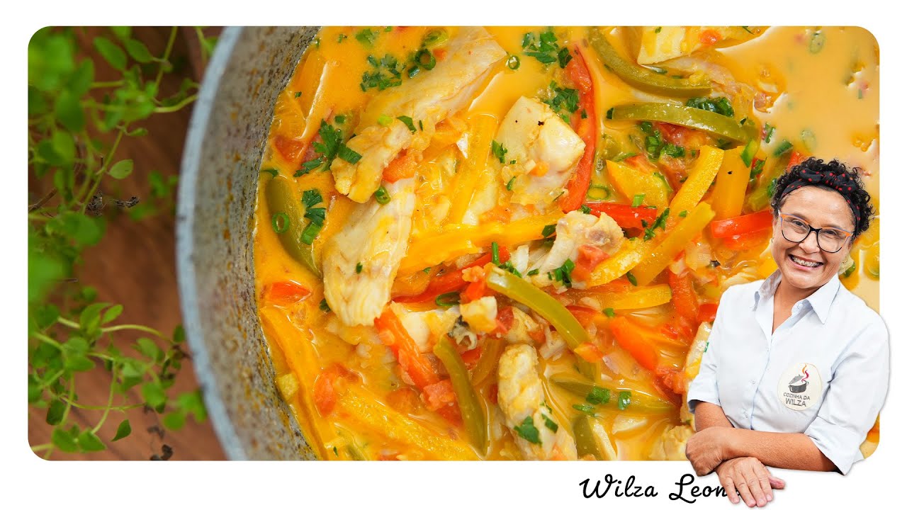 PEIXE COM LEITE DE COCO: FÁCIL, LEVE E MUITO SABOROSA - Wilza Leonel
