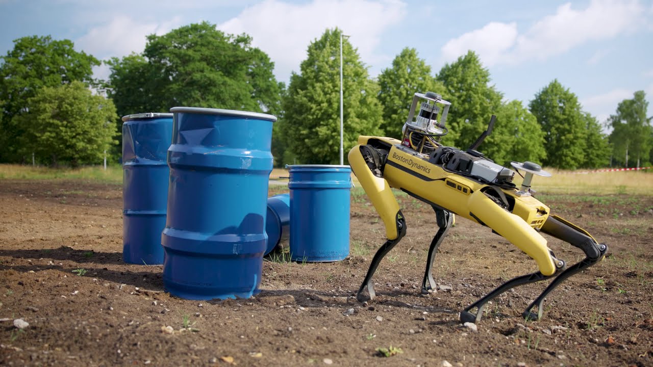 Autonome Baumaschinen in Aktion: Katastrophenbewältigung der Zukunft