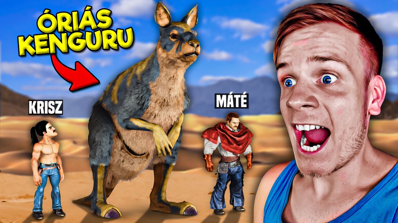 KALANDOZUNK AZ ÓRIÁS KENGURUVAL! 🦘 | ARK: Survival Ascended #4