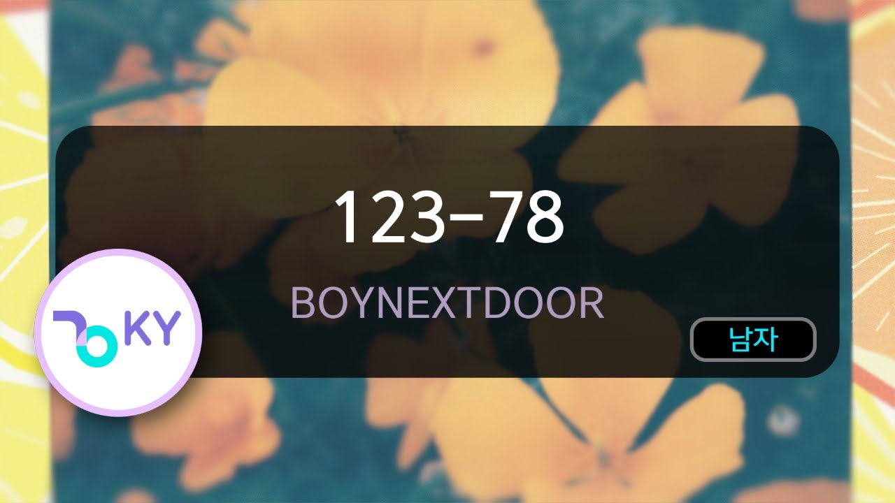123-78 - BOYNEXTDOOR (KY.56438) / KY KARAOKE