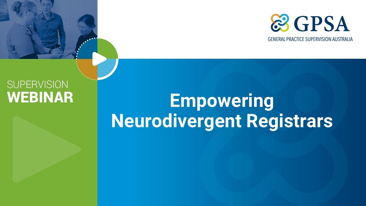 Empowering Neurodivergent Registrars