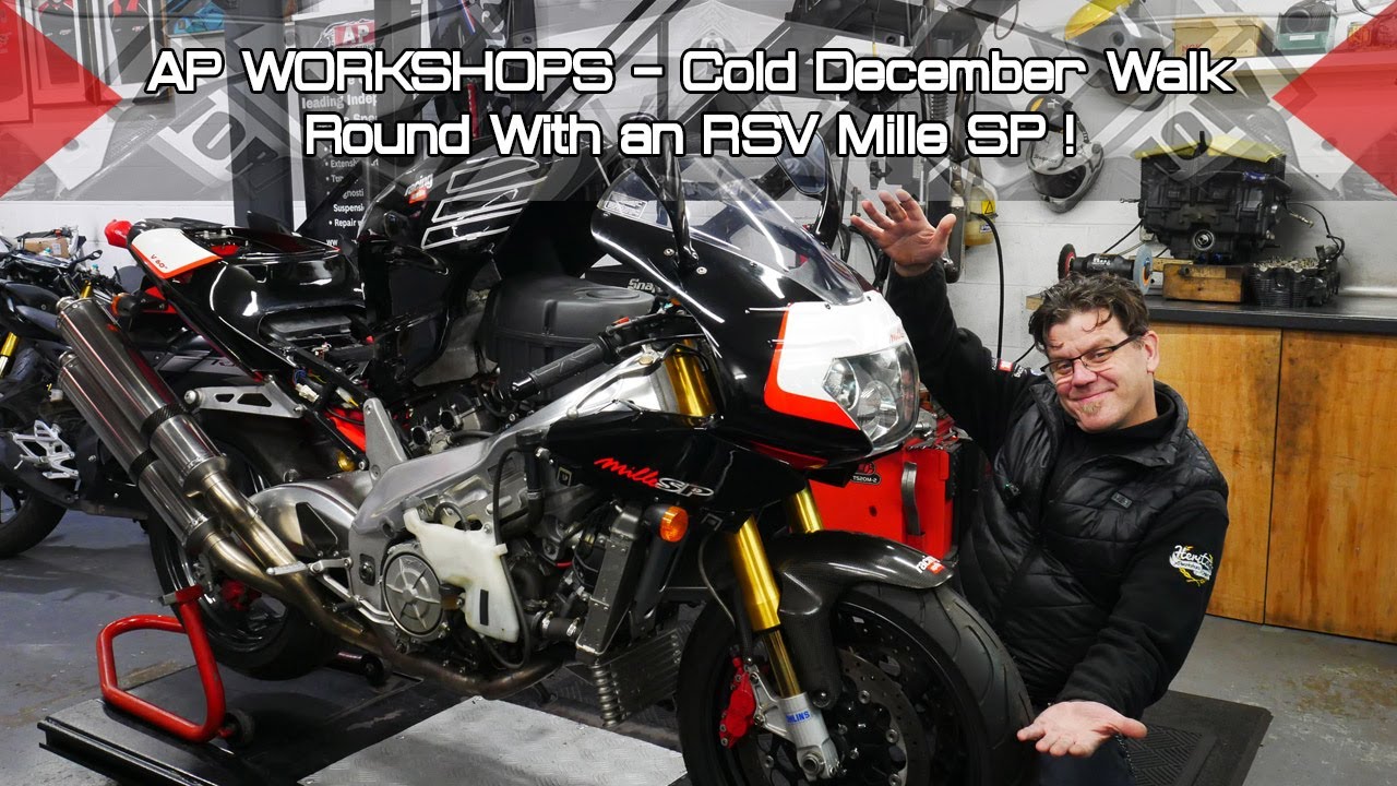 Мастер-классы AP - Декабрьская прогулка - Aprilia RSV Mille SP: Введение!
