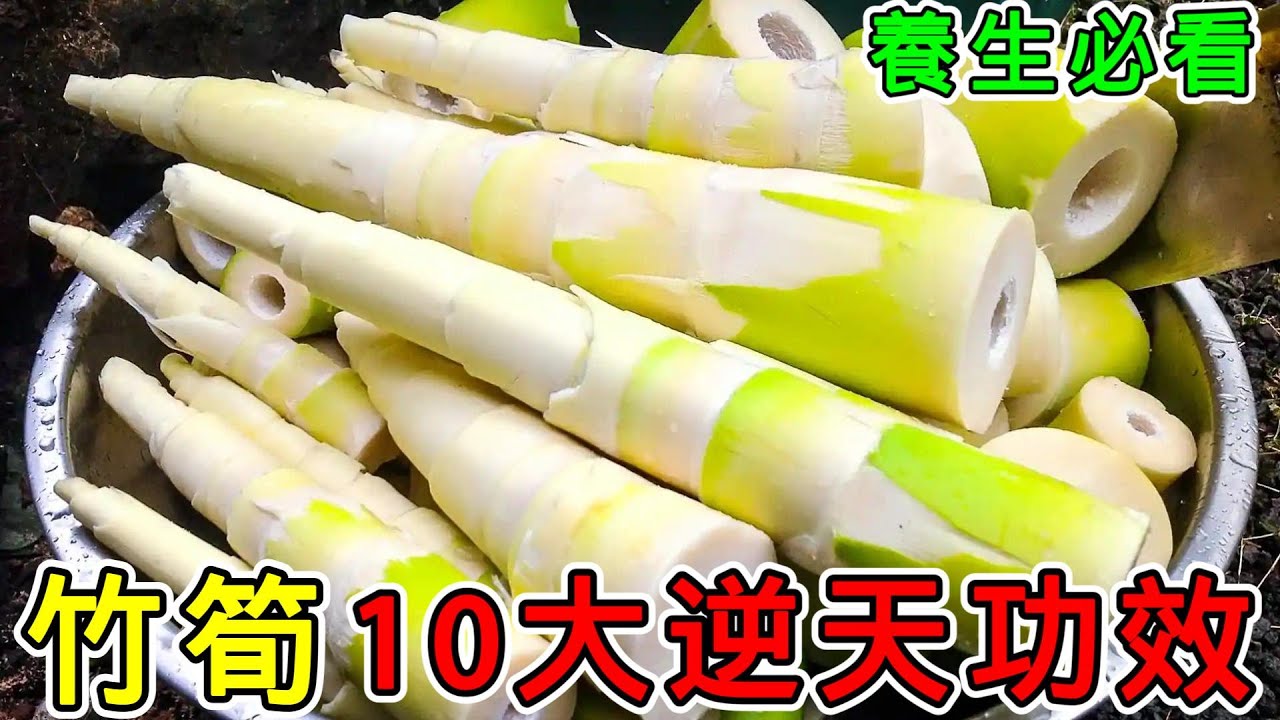 【養生】竹筍的10大逆天功效，竹筍有哪些食用禁忌？#健康 #養生 #科普 #涨知识 #知識 #竹筍