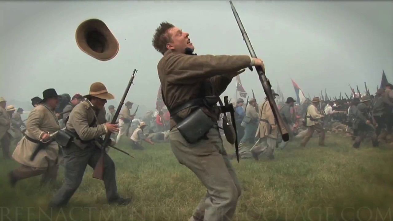 HD Civil War Stock Footage REEL - Reenactment Stock Footage.com