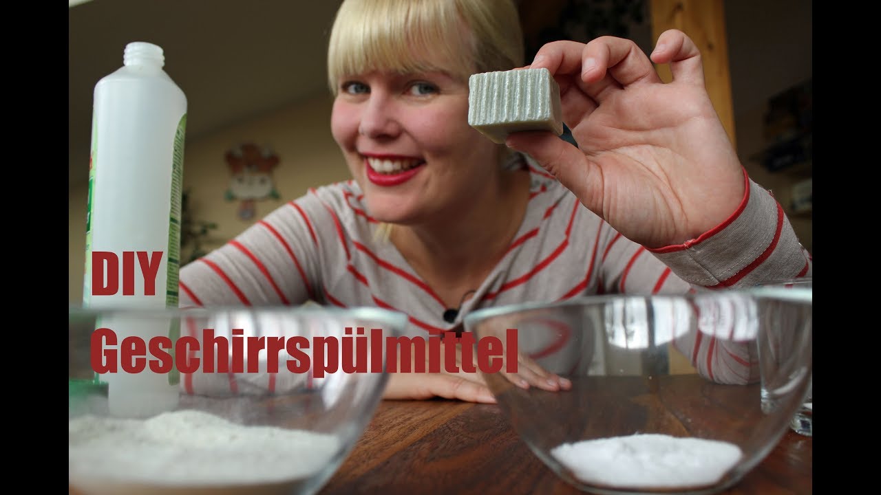 diy: Geschirrspülmittel selber machen