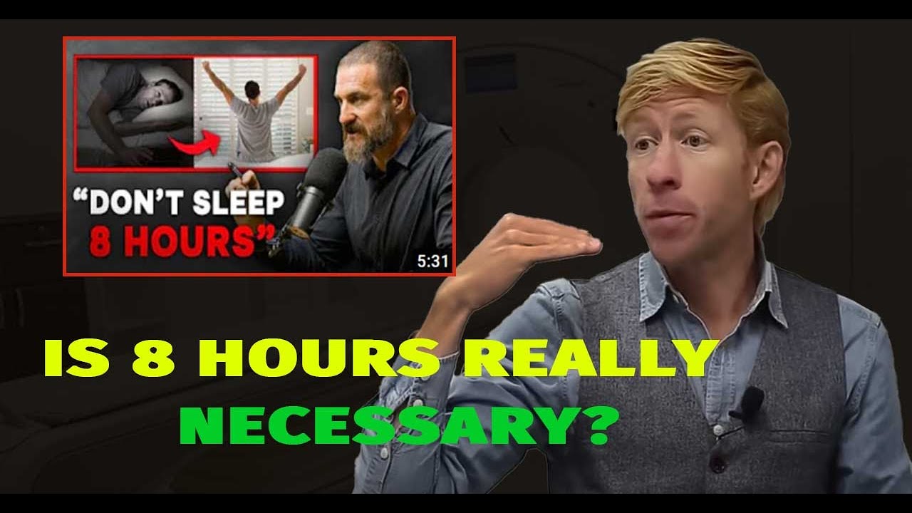 Is 6 Hours Enough Sleep? The Answer May Surprise You - NEUROSCIENTIST Matthew Walker