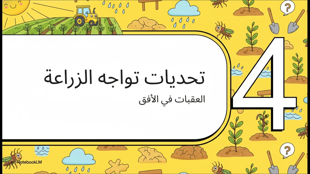 الوحدة الثالثة: الدرس الاول: الزراعة والثروة الحيوانية والسمكية في قارة افريقيا، الصف الاول الاعدادي
