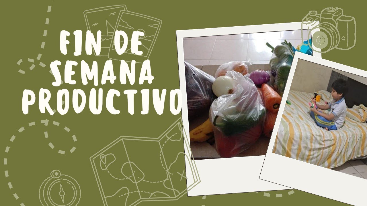 Fin de semana productivo | Mamá, rutina, comida y un mensaje que te motivará 💖