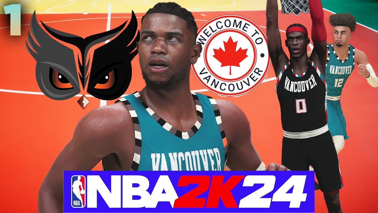 Bringing VANCOUVER BACK to the NBA in NBA 2k24! | Vancouver MyNBA Ep 1