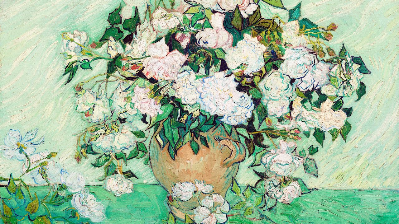FLOWERS by Vincent van Gogh | 7 artworks - 1 hour | the Modern Art TV | Turn your TV into Wall Art