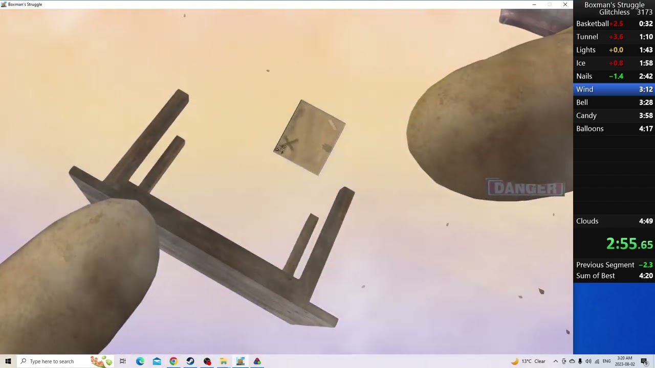 Boxmans struggle glitchless new WR (4:45)