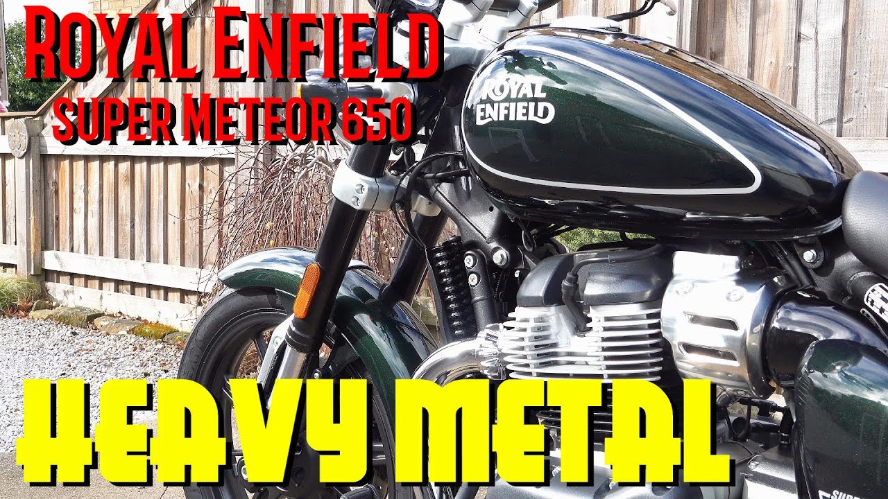 Royal Enfield Super Meteor 650, Built like a tank! in depth close up walk around/overview!