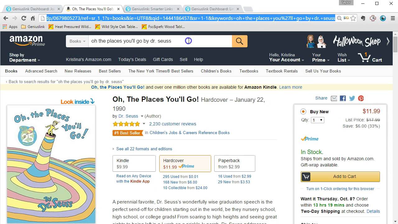 Getting started with Geniuslink to promote your books