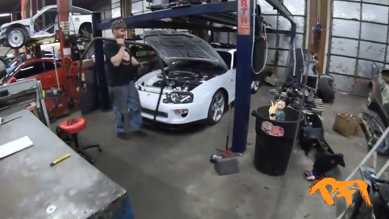 From Dyno Queen to Mean Machine! Supra Build! Step 1 cage