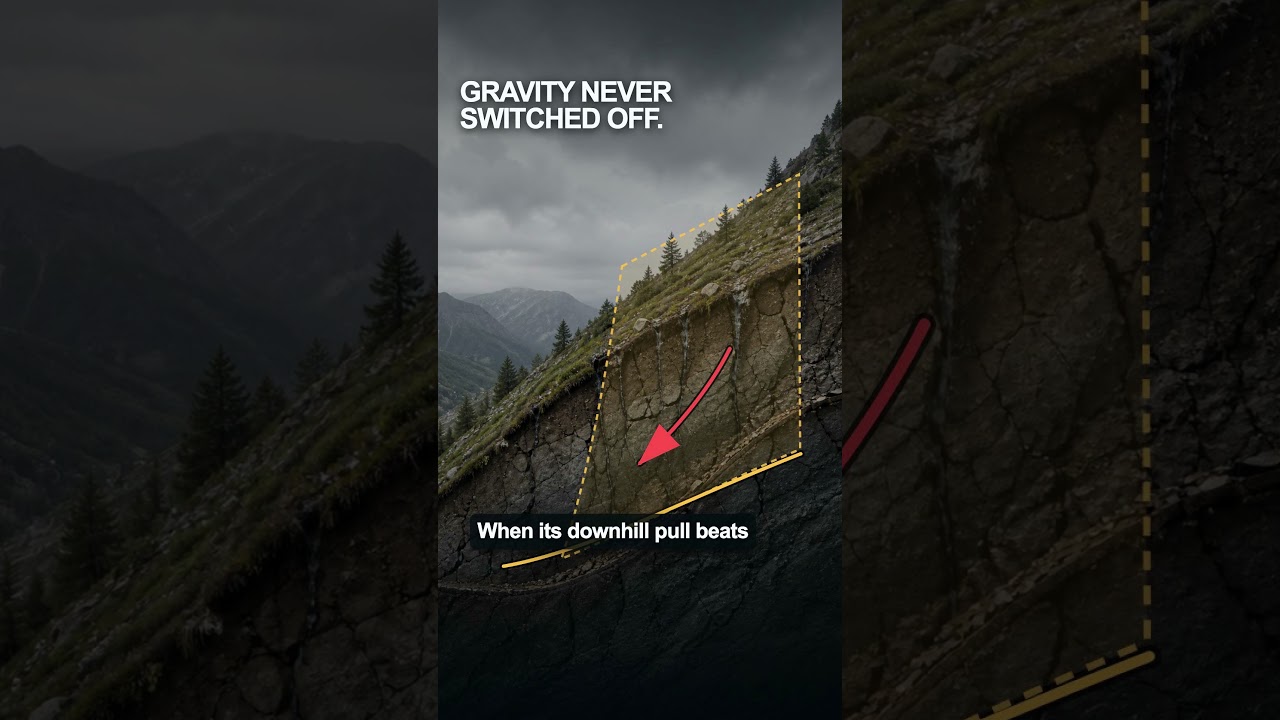 This Is How a Mountainside Loses Its Grip