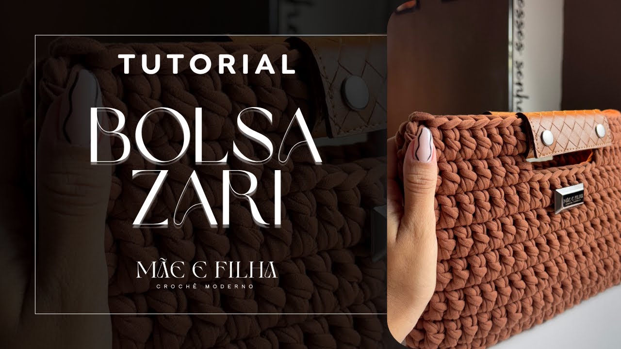 AULA COMPLETA - Bolsa Zari com acessório @fioafiostore 