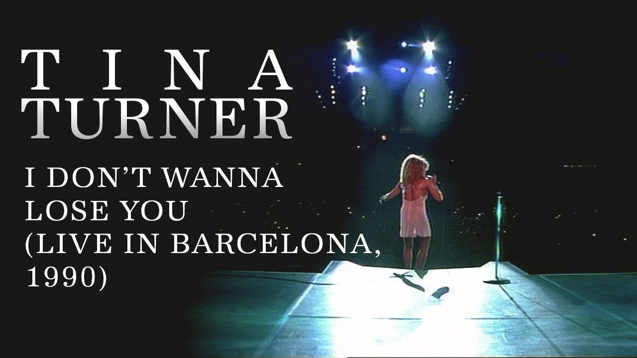 Tina Turner - I Don't Wanna Lose You (Live in Barcelona, 1990)
