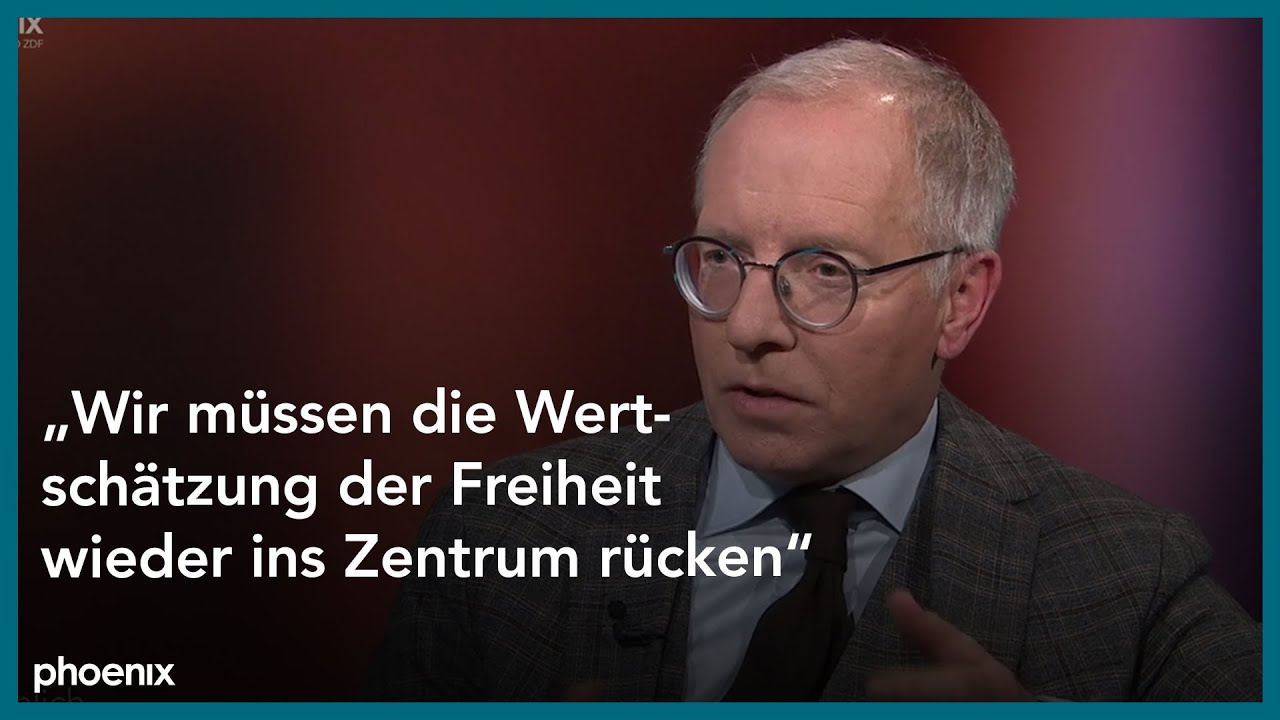 phoenix pers&ouml;nlich: Karl-Rudolf Korte zu Gast bei Michael Krons